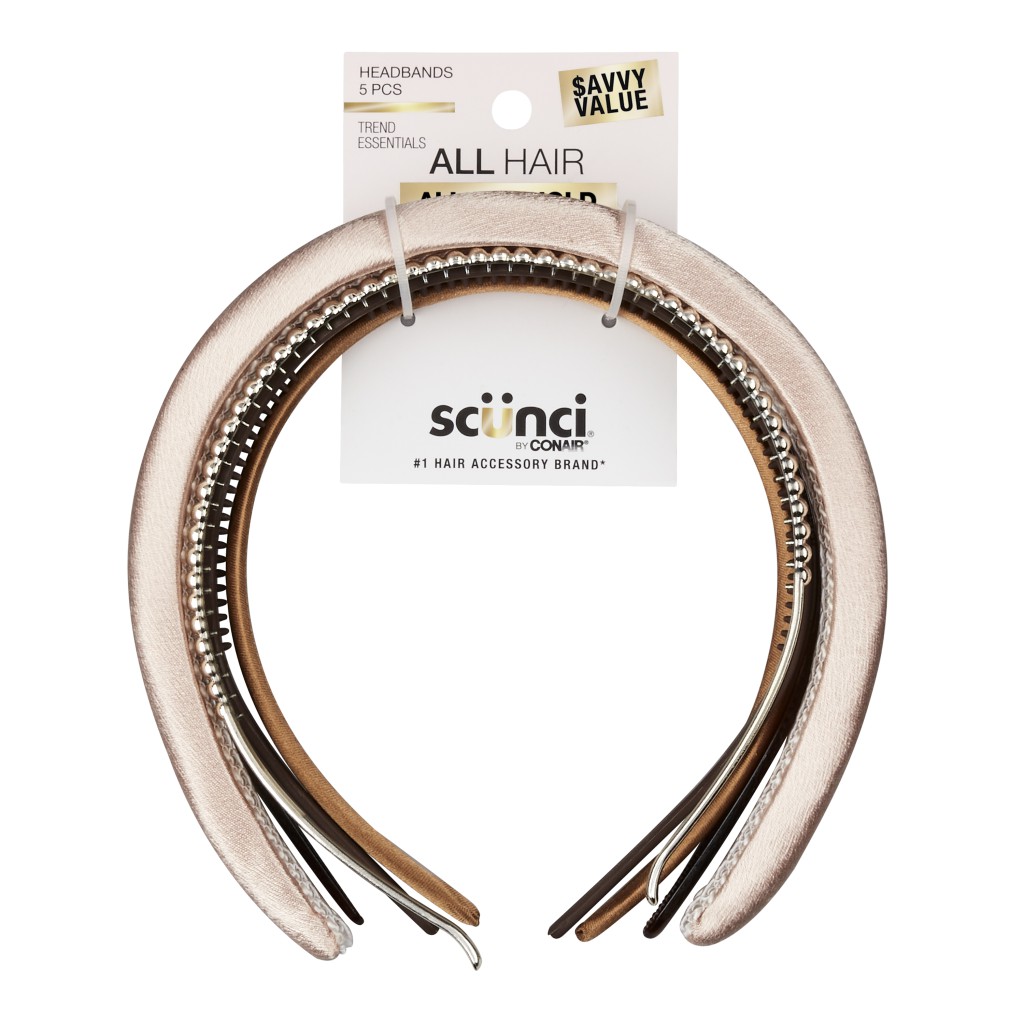 Savvy Value Assorted Headbands 5pk image number 2.0