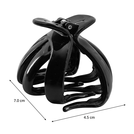 No-Slip Grip® Medium Octopus Claw Hair Clips 2pk image number 1.0