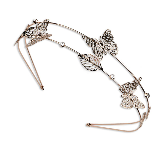 Metal Butterfly Headband 1pk image number 0.0