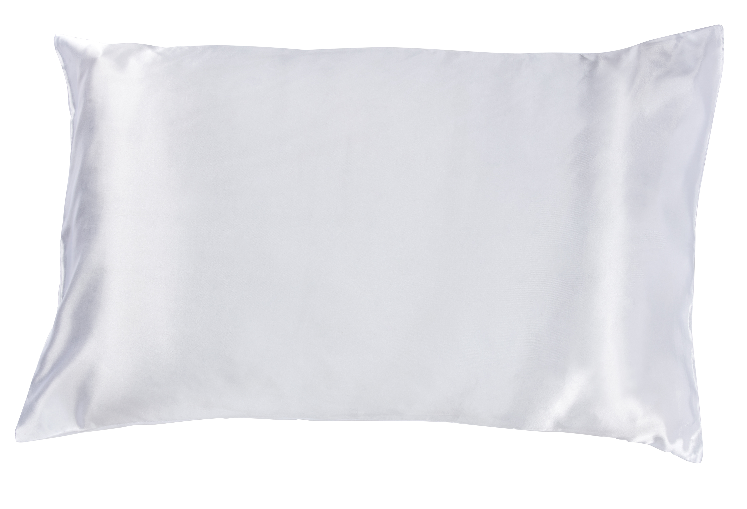 Tamera Satin Pillowcase White 1pk image number 2.0