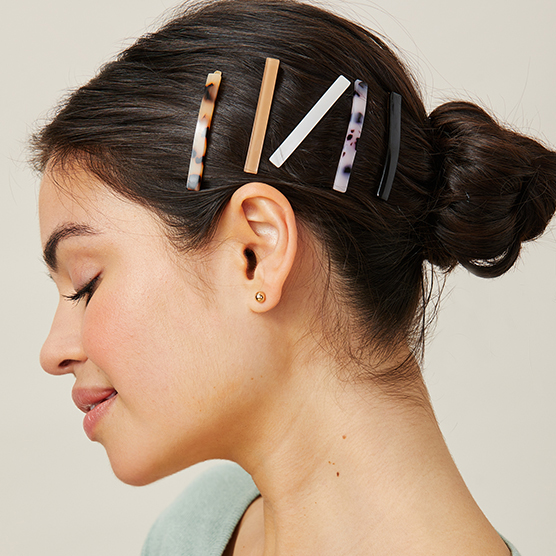 Acrylic Bobby Pins 5pk