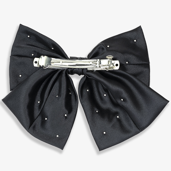 Scunci Pearl & Rhinestone Bows (1pk) image number 0.0