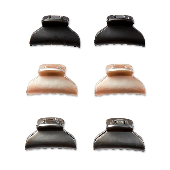 Assorted Mini Claw Clips 6pk