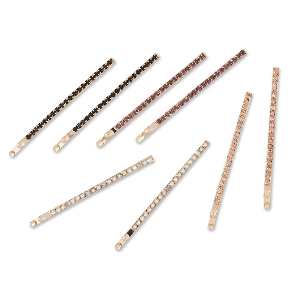 Savvy Value Rhinestone Bobby Pins 8pk