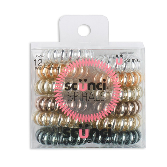 Metallic Spirals in Acetate Box 12pk image number 2.0