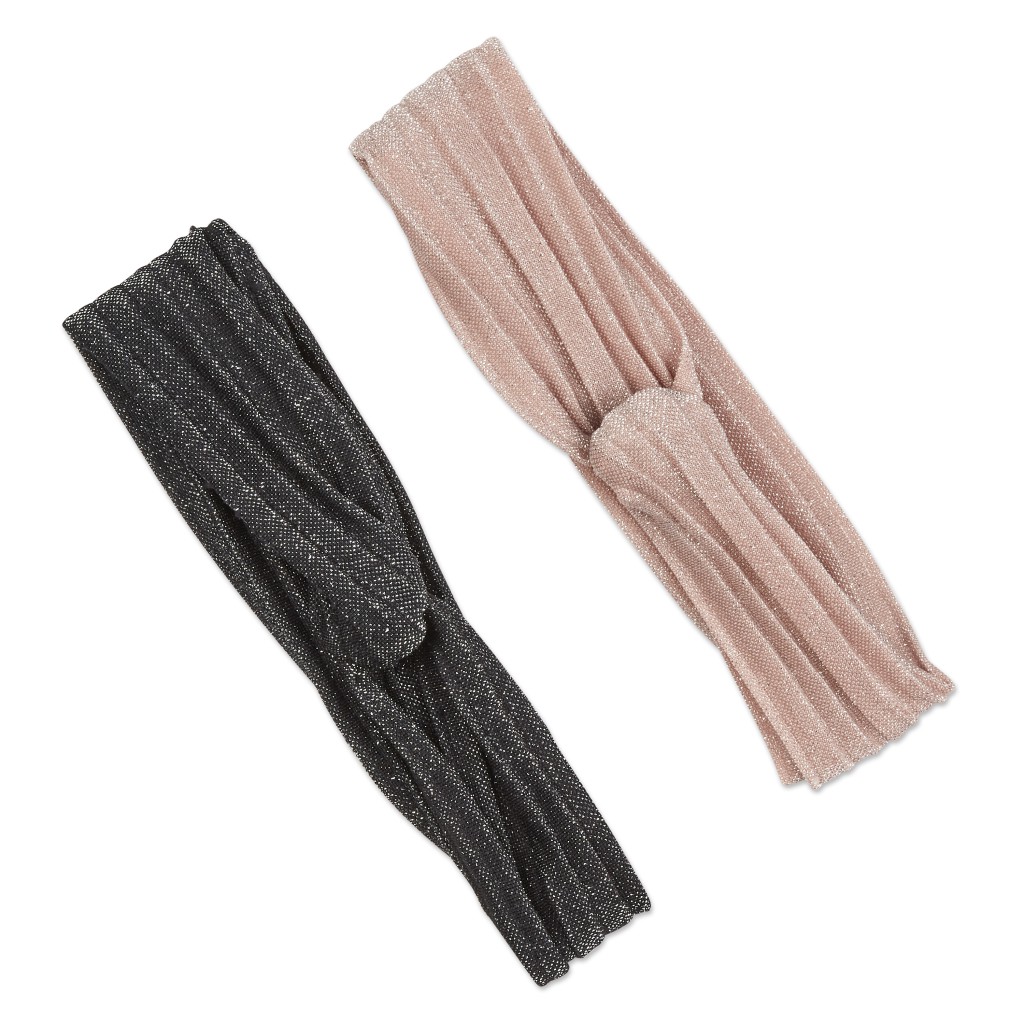 Pleated Headwraps 2pk