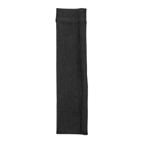 Black Basic Headwraps 5pk