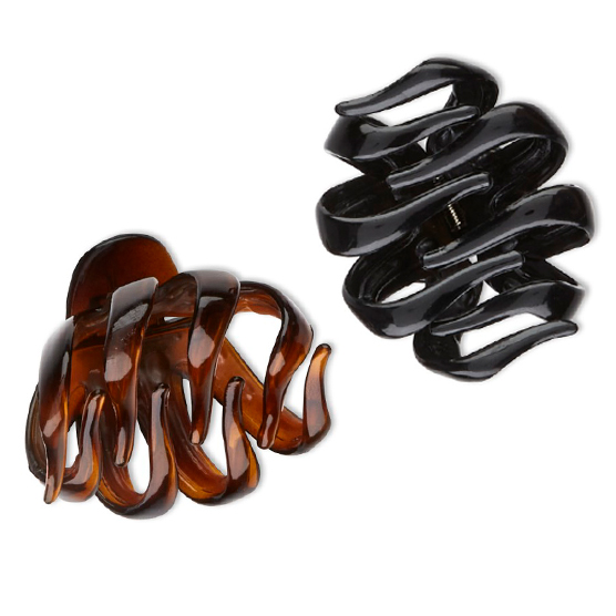 No-Slip Grip® Medium Octopus Claw Hair Clips 2pk image number 0.0