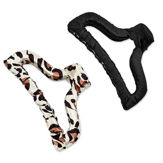 Satin Wrap Claw Clips 2pk
