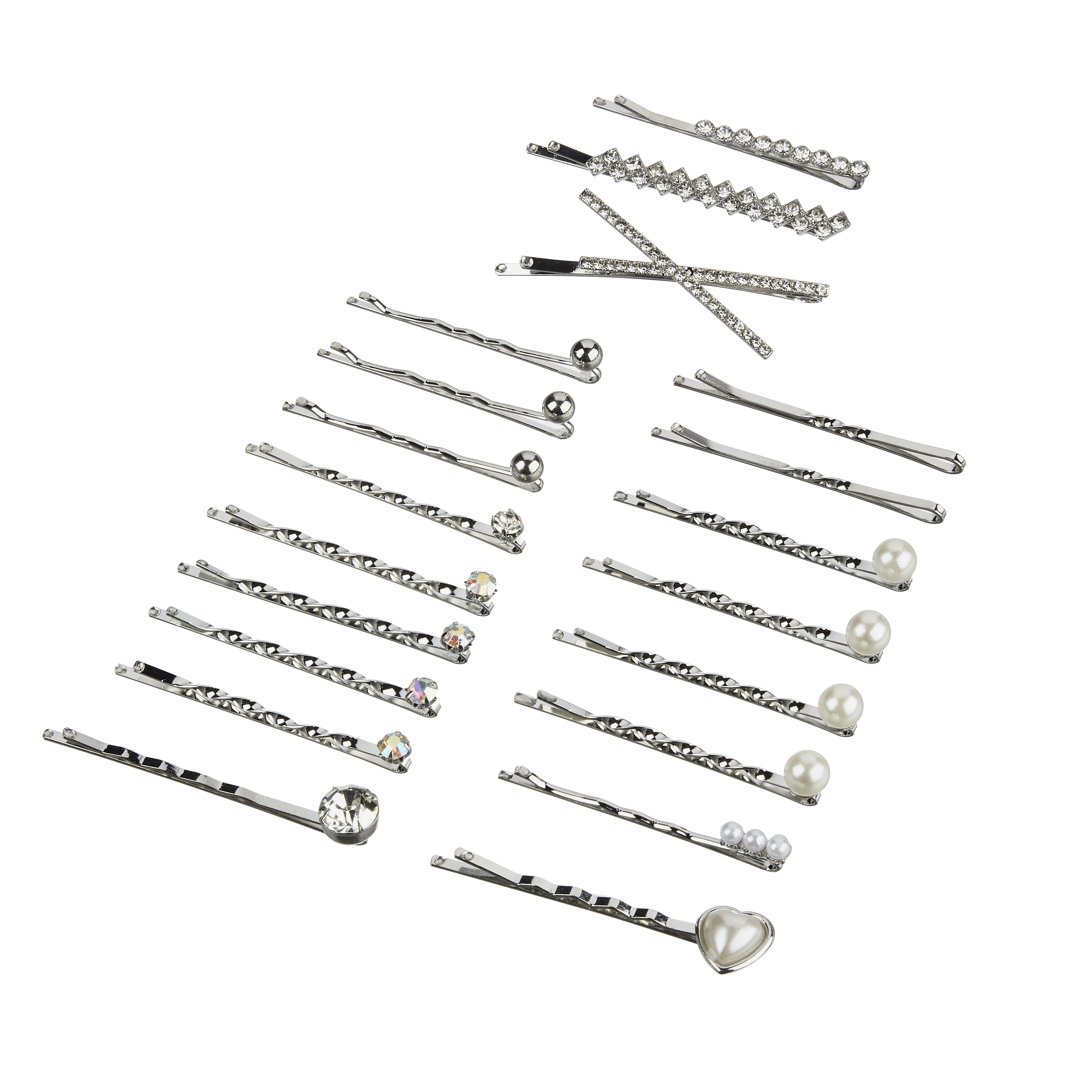 Savvy Value Silver Bobby Pins 20pk