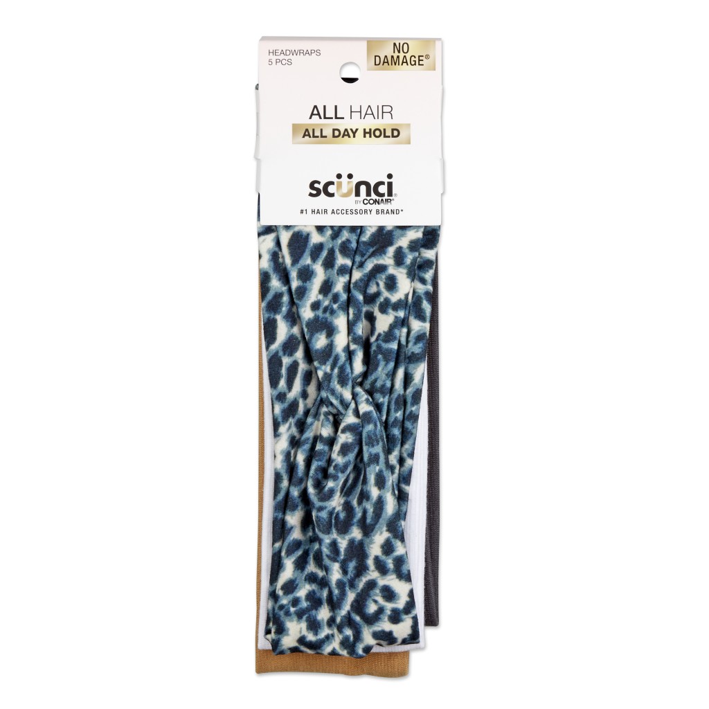 Print and Solid Headwraps 5pk image number 2.0