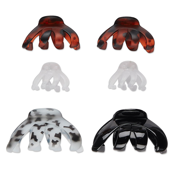 Octopus Claw Clips 6pk