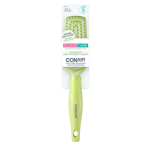 Conair Scalp Care Flexi Head Slim Cushion Hairbrush image number 2.0