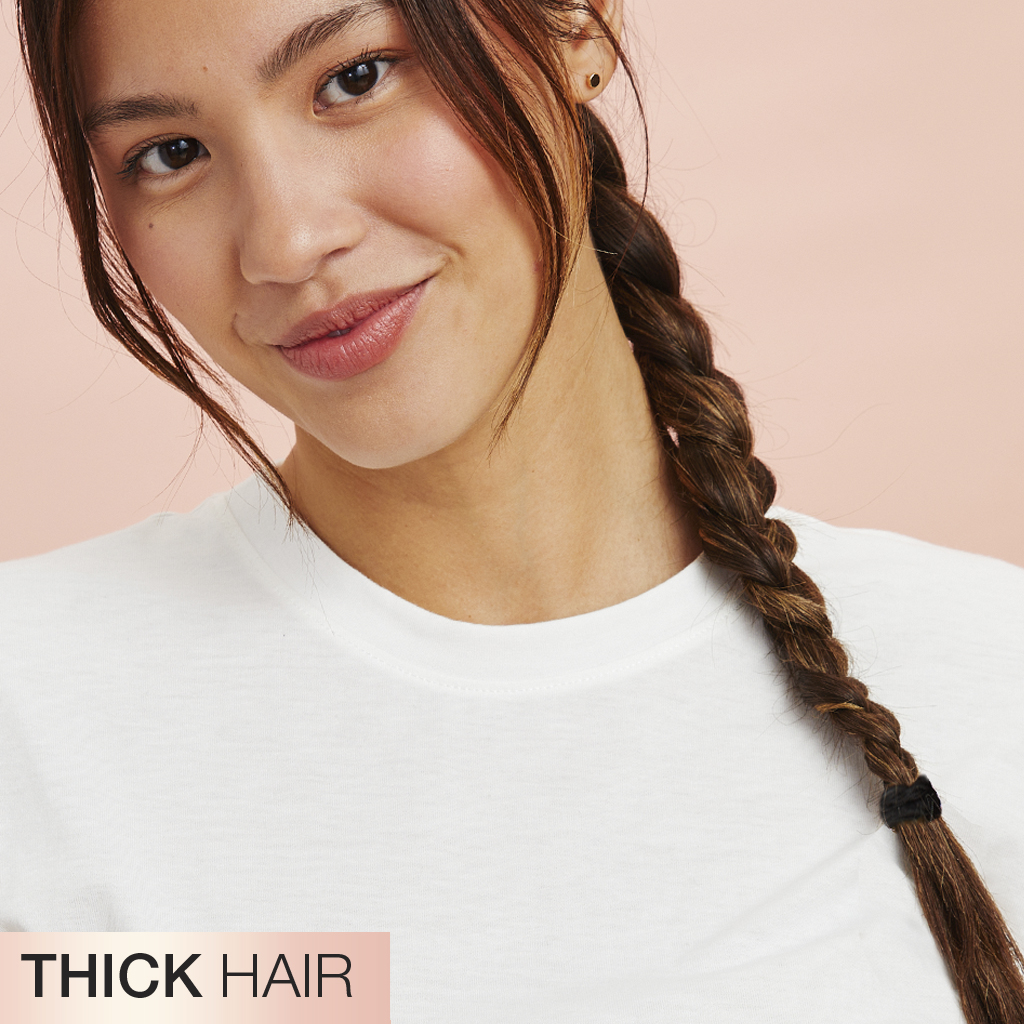 Thick Hair Black Hair Ties 24pk - No Damage® image number 3.0