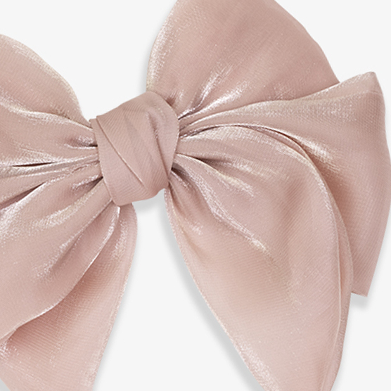 Pink Shimmer Bow 1pk image number 1.0